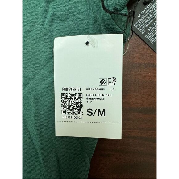 NWT Ghostbusters Oversized Green Short Sleeve Tee Size Small/Medium - Picture 7 of 9